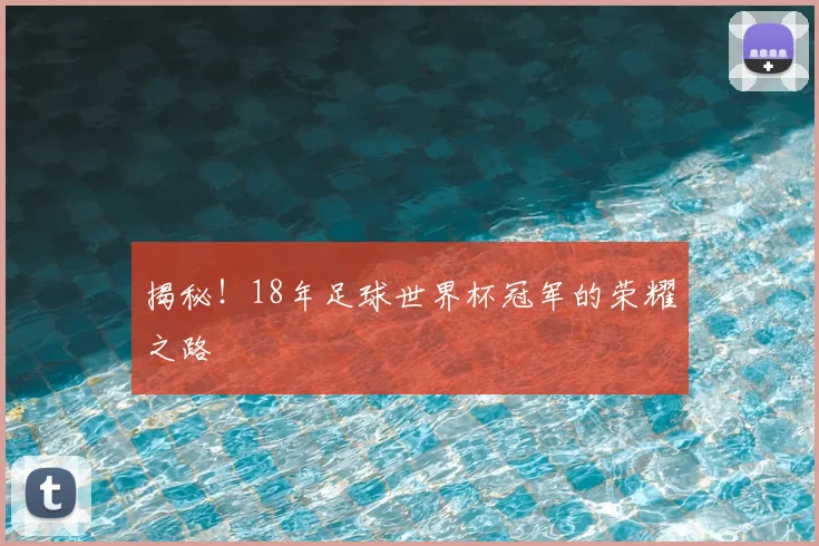 揭秘！18年足球世界杯冠军的荣耀之路